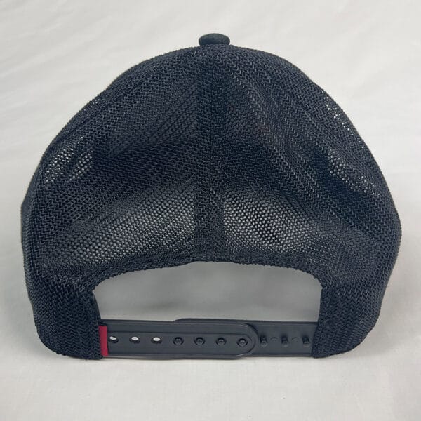 Hat FlatBill Camo Bill Black Mesh SnapBack PITBOSS Waterfowl