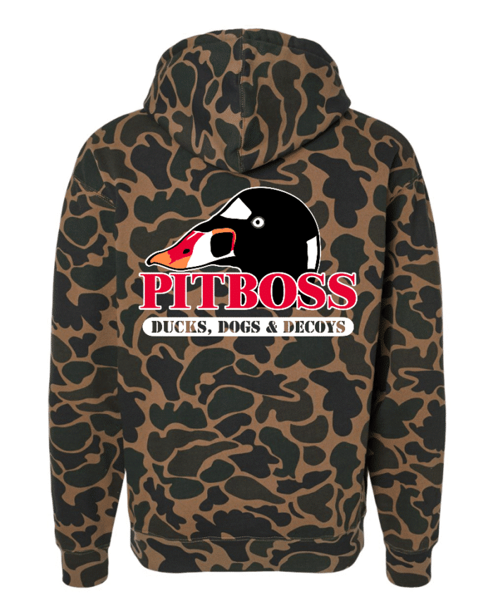 ON SALE! Camo Hoodie - 10oz "Duck/Old School" Camo Cotton/Poly - Image 2