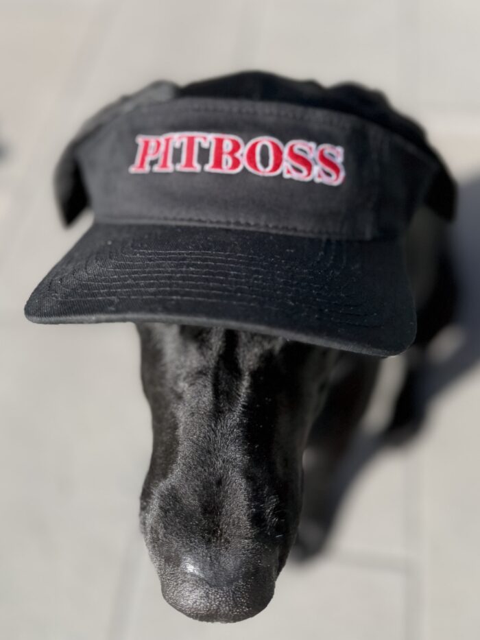 Visor - Black "Pitboss". - Image 2